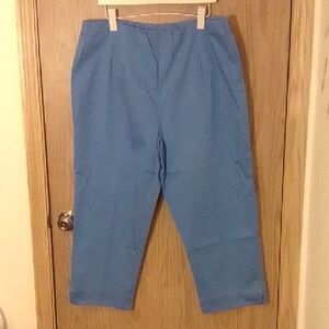 Susan Graver Men's Chinos in Blue